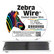 Zebra Wire kuparilanka musta 18 gauge = 1,02 mm (9 m kela)