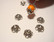 Bali 925 hopea helmihattu 8 mm (2 kpl/pss)