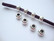 Metallihelmi/hela (slider) antiikkihopeoitu 5 x 8 mm, (10 kpl/pss)