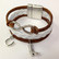 Metallihelmi/hela (slider) riipuspidike 4 x 11 mm 5 mm nahkanauhalle