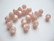 Polarishelmi Blush vaaleanpunainen Super kiiltävä 8 mm (4 kpl/pss)