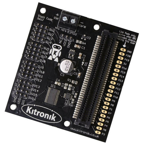 Kitronik servo driver board micro:bitille
