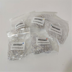 5mm superkirkas LED 500 kpl 5 väriä