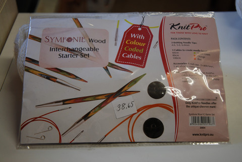 KnitPro Symfonie Wood Starter Vaihtopääsetti