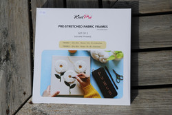 Knitpro tuftauskehykset 2kpl, neliö