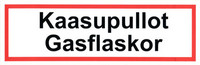 Kaasupullot tarra