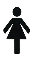 Wc naiset tarra