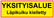 Yksityisalue tarra