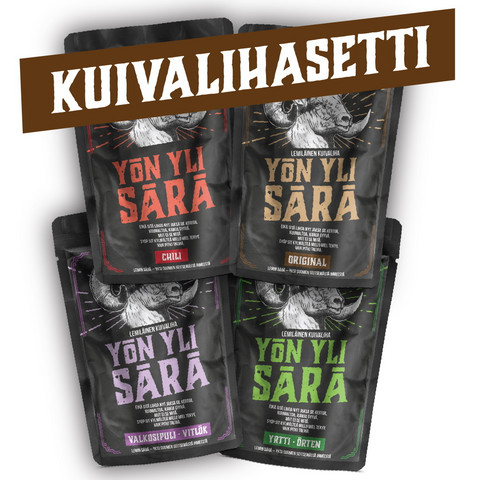 KUIVALIHASETTI 4*150 G (4 eri makua)