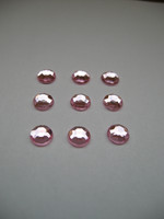 6mm Akryylikapussi: Pinkki 20kpl
