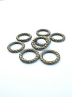 Metallirengas 12,5mm: Pronssi 10kpl
