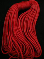 Paracord: Puna/oranssi 1m