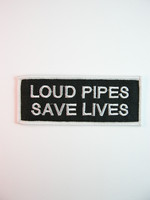 Loud Pipes-Kangasmerkki