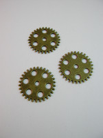 Steampunk-rengas: Pronssi 5kpl