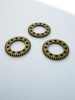 Steampunk-renkaat: Pronssi 5kpl