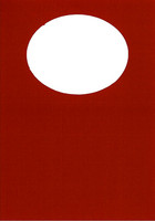 2-os. aukollinen korttipohja punainen 10kpl