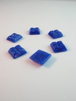 10x10cm Lasimosaiikki: Sininen n.111kpl