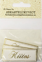 Kiitos-tekstikuvio: Kulta