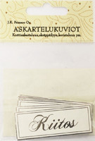 Kiitos-tekstikuvio: Hopea