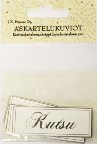 Kutsu-tekstikuvio: Hopea
