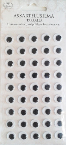 10mm Silmätarra-arkki