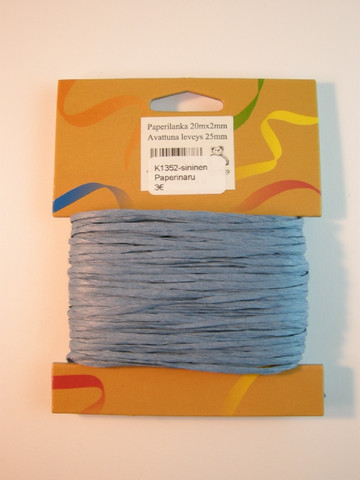 2mm Paperinaru: Sininen 20m