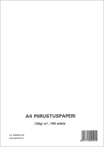 A4 Piirustuspaperi: 100kpl