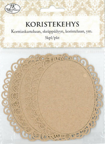 Koristekehys: soikea natur.