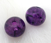 6mm Lasihelmi: Violetti 25kpl