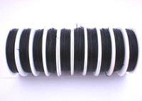 Elastinen korusiima 0,8mm: Musta