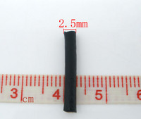 2,5mm Nahkanauha: Musta 10M