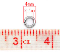 4mm Välirenkaat: RST 20kpl