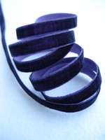 9mm Samettinauha: Violetti