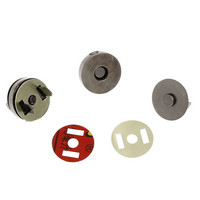 Magneettinappi 18mm: Musta 1kpl