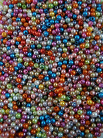 4mm Akryylihelmet: Värimix 10g