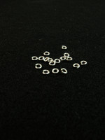 3mm Välirenkaat: Hop. Tukku1000kpl