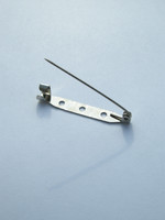 38mm Rintaneulanpohja: Platina 4kpl