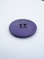 34mm Suuri muovinappi: Violetti 1kpl