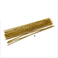 Glitter-piippurassit: Kulta 20kpl