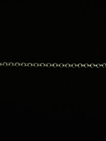 3,5x1mm Hopeoitu koruketju: Tukku100m
