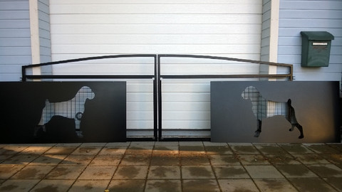 Vaihtotaustalla teemaportti 3,6m