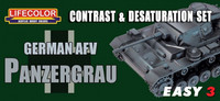 German AFV Panzergrau Contrast & Desaturation Set