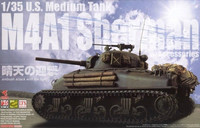 U.S. Medium Tank M4A1 Sherman w/Accessories 1/35