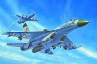 Russian Su-27 Early type Fighter 1/72