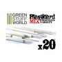 Plastic Profiles Strips and Pipes Mix 20kpl