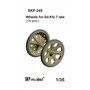 Resin Road Wheels For SdKfz 7 Late Model