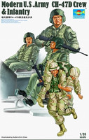 MODERN U.S. ARMY CH-47D CREW & INFANTRY 1/35