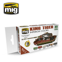 King Tiger Interior Colors ( Special Takom Edition ) Vol. 1