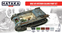 WW II AFV Interior Colours Paint Set