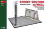 Street Section with Wall 1/35